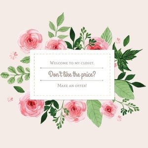 Welcome to my closet!